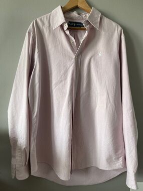 Polo Ralph Lauren men's custom fit long-sleeve oxford shirt XL